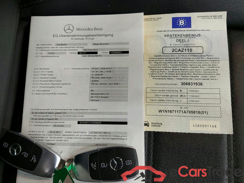 MERCEDES - MER GLE 350 de 4MATIC 320PK DCT Business Solution With Black Leather Seats & Smartphone Intergration & Trailer Towing Hook * HYBRID * #4
